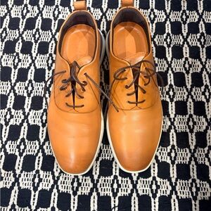 Wolf & Shepherd Leather Oxford Sneakers